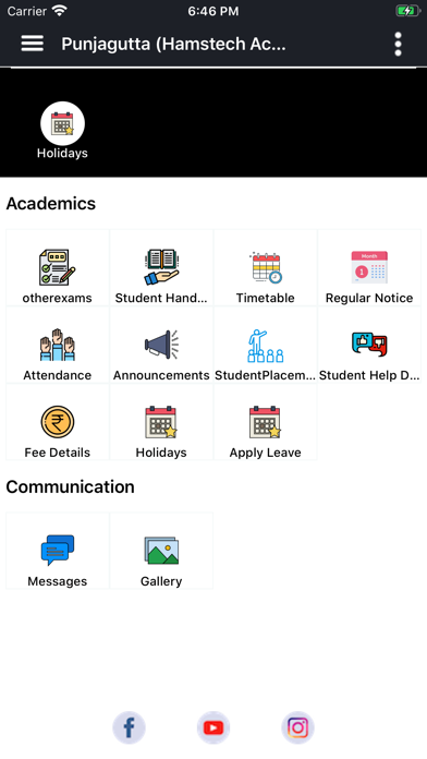 How to cancel & delete Student Hamstech Portal from iphone & ipad 1