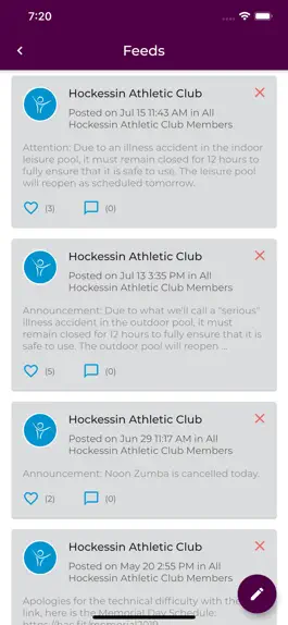 Game screenshot Hockessin Athletic Club App hack