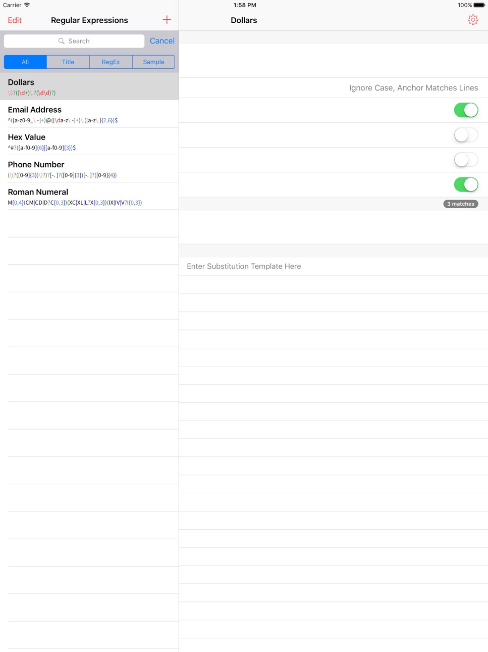 iPad screenshot