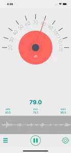 Sound Meter - Decibel Meter ! screenshot #1 for iPhone