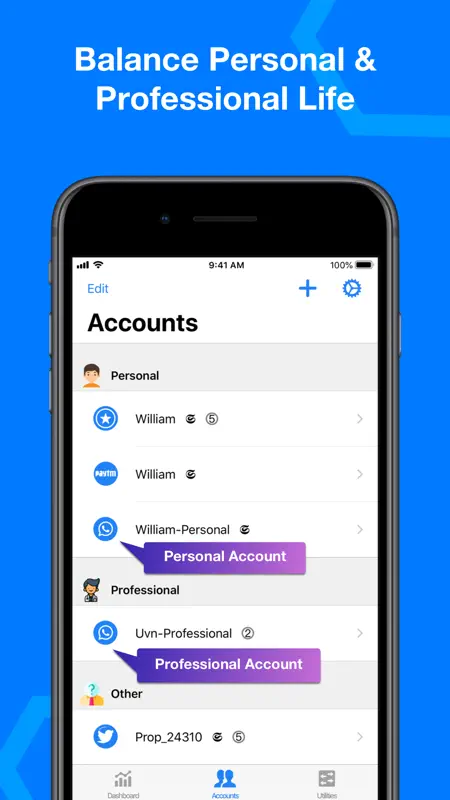 Parallel Space: Multi Accounts screenshot 2 of 8