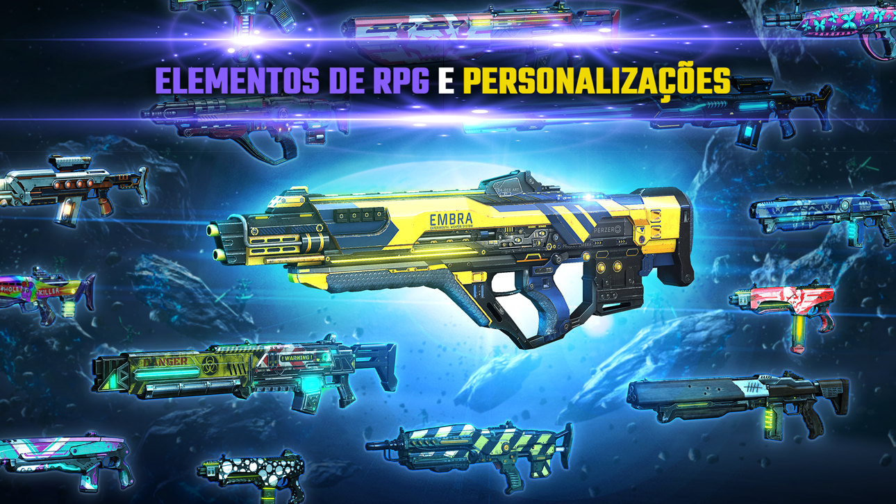 Shadowgun Legends: Online FPS iOS Mod IPA screenshot 4 - iOS game interface