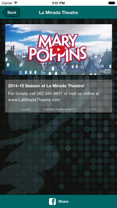 La Mirada Theatre Screenshot
