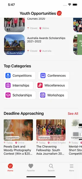 Game screenshot YouthOpportunities mod apk