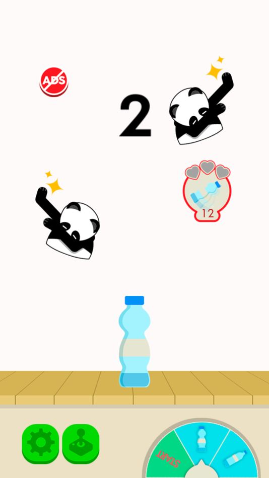 #1. Bottle Flip Challenge - PANDA (iOS) 由: Pupgam Studios