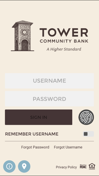 Tower Community Bank – Mobile Screenshot