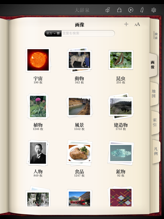 Daijisen Jpn-Jpn Dictionary iPad screenshot 3 - Reference app