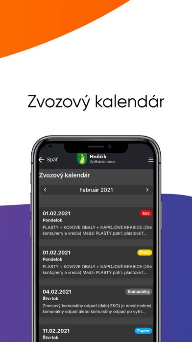 Obec Hnilčík Screenshot