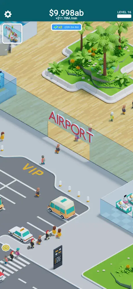 Airport 737 Idle