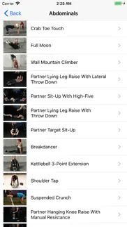 bodyweight only gym guide iphone resimleri 3