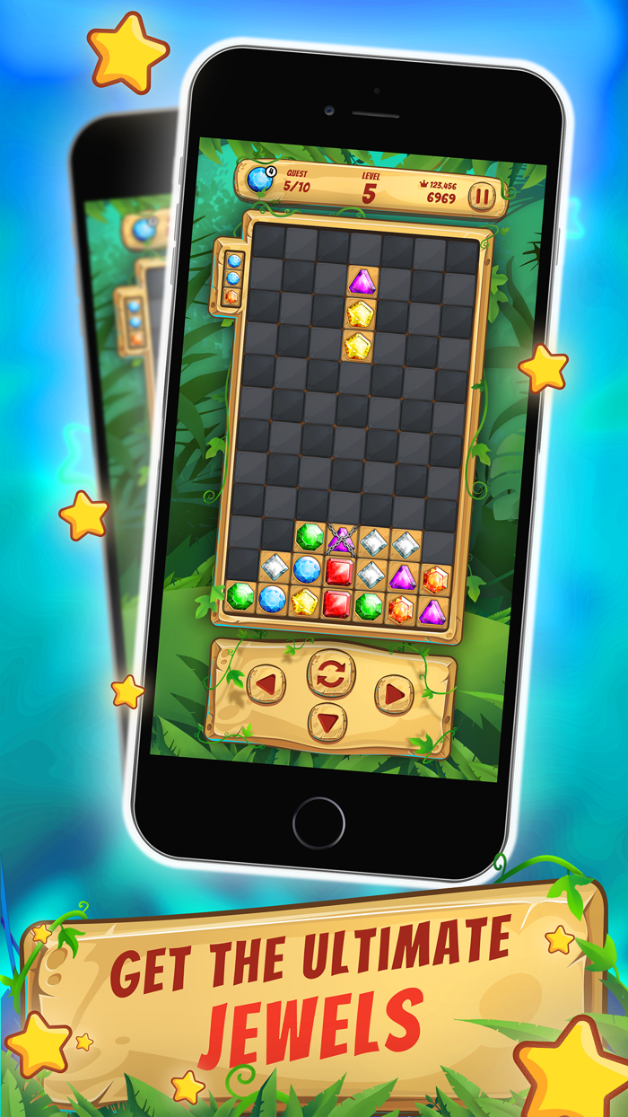 Block Jewel Tentrix Puzzle