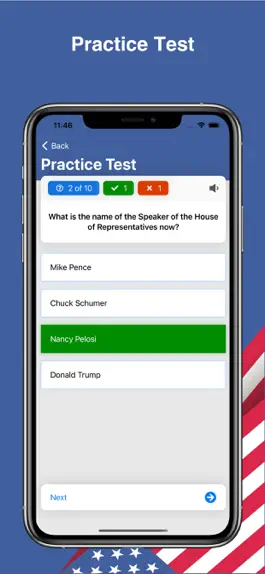 Game screenshot US Citizenship Civil Test 2020 hack