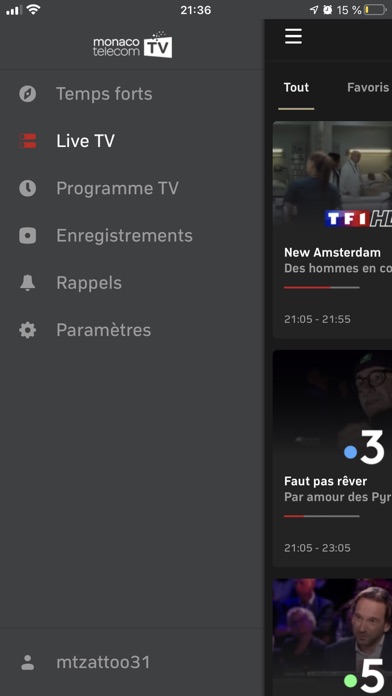 Screenshot #3 pour MonacoTelecomTV