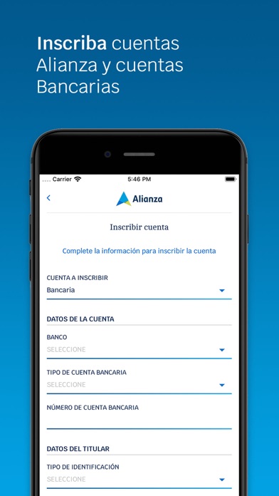 Alianza Móvil Screenshot