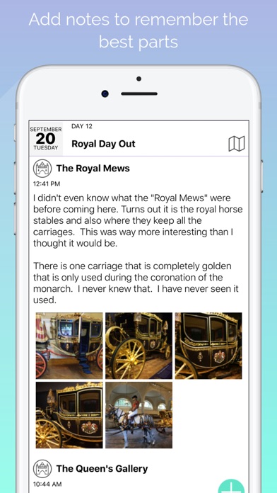 Screenshot #3 pour Trips - Travel Journal