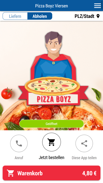 Screenshot #1 pour Pizza Boyz Viersen