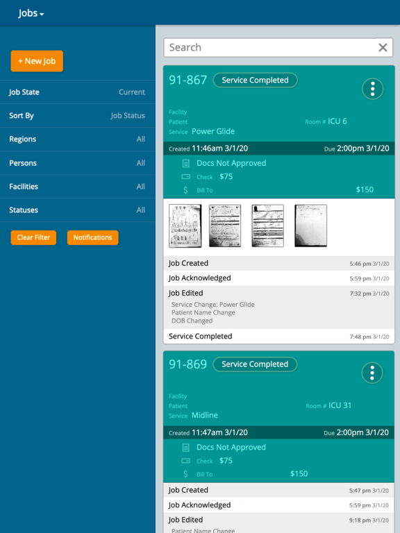 IV Access iPad screenshot 1 - Business app