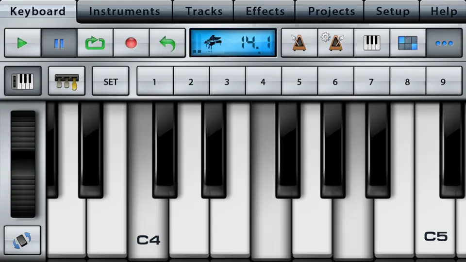 Скриншот Music Studio Lite на iPhone 1