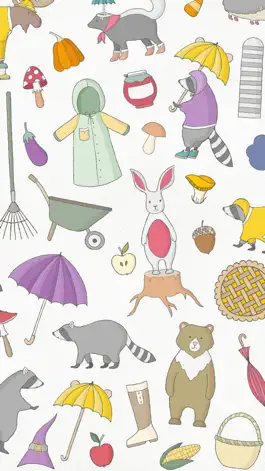 Game screenshot Autumn - Stickers apk