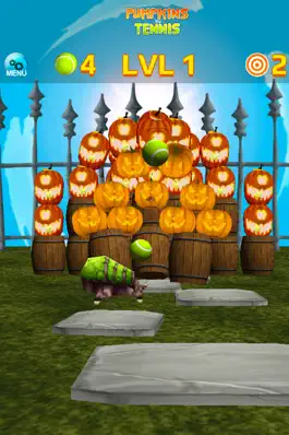 Game screenshot Ball Tossing Pumpkin vs Tennis apk