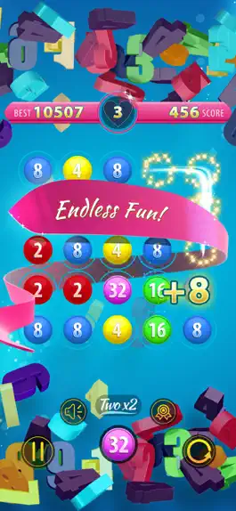 Game screenshot Two For 2: match the numbers! apk