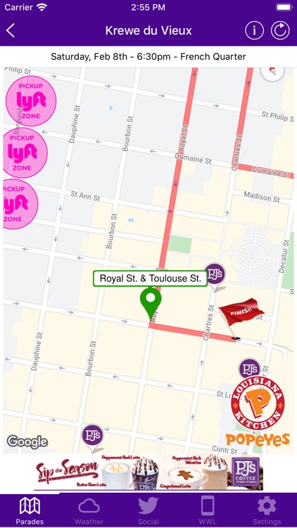 WWL Mardi Gras Parade Tracker screenshot-3