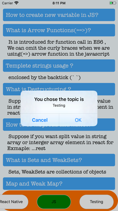 App screenshot