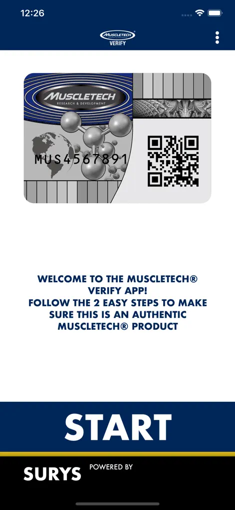 MuscleTech® Verify - Health & Fitness App | MWM