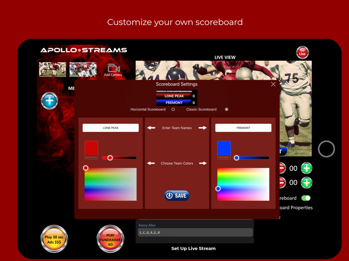 Apollo Streams Live Stream