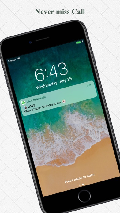 Screenshot #3 pour Call Reminder - Call Scheduler