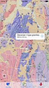 NSW Geology Maps screenshot #1 for iPhone