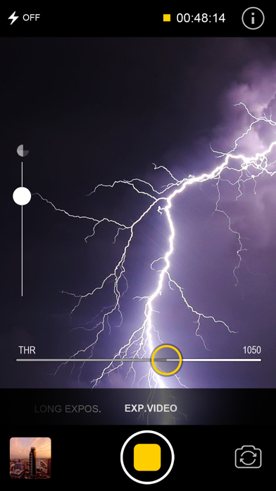 Screenshot #1 pour Night Mode-Long Exposure Video