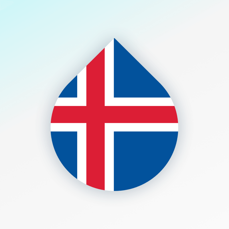 Leer IJslands met Drops
