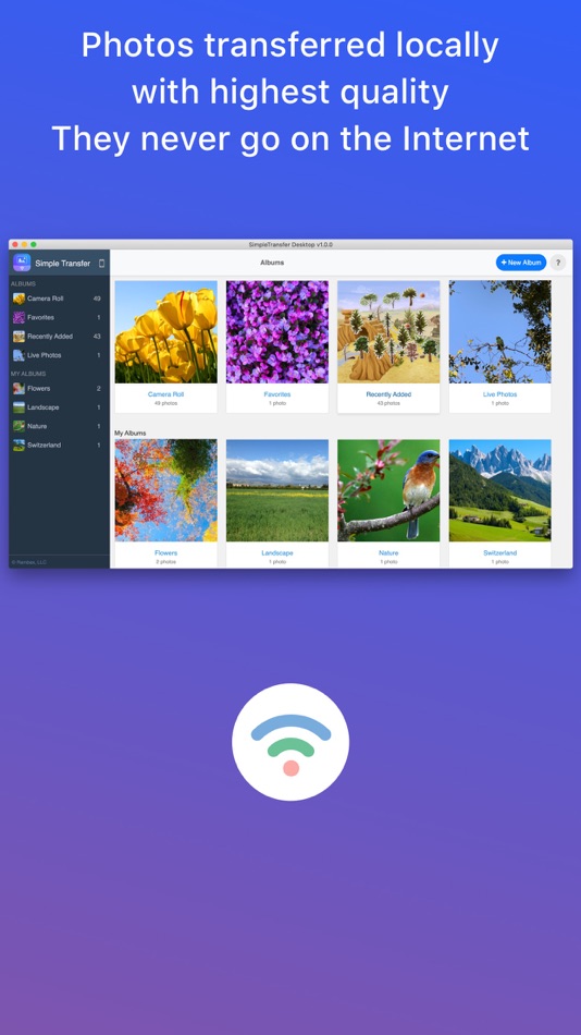 #6. Simple Transfer Pro - Photos (iOS) Por: Rambax, LLC