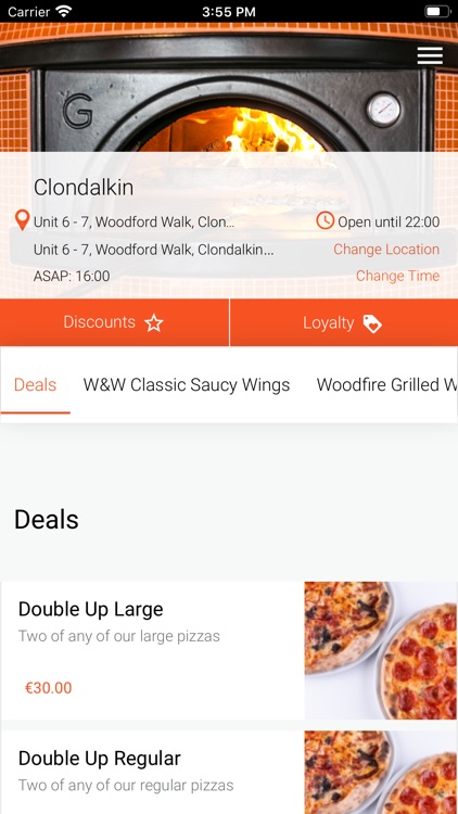 Woodfire & Wings App screenshot-3