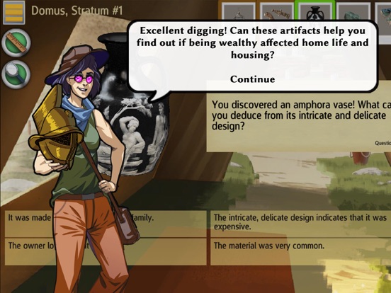 Excavate! Rome iPad screenshot