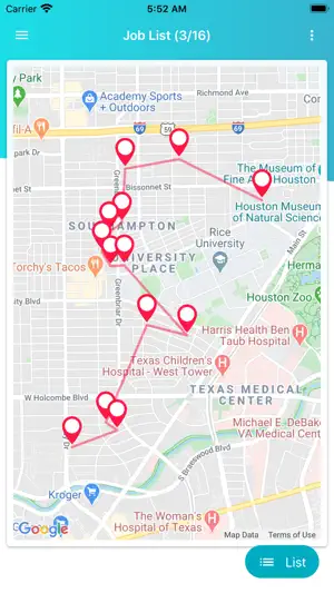 Sweep&Go Field Tech App screenshot 2