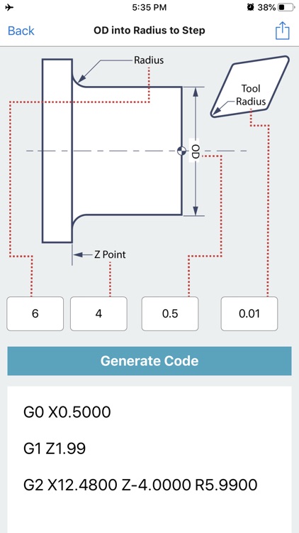 G Code Generator CNC OD ID screenshot-3