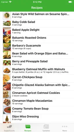 SuperFoodsRx - Essential Guide screenshot 3