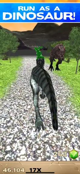 Game screenshot Стремительный бег динозавра mod apk