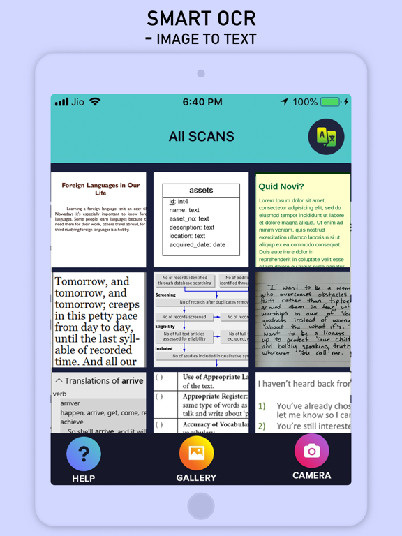 Screenshot #4 pour Photo to Text Converter