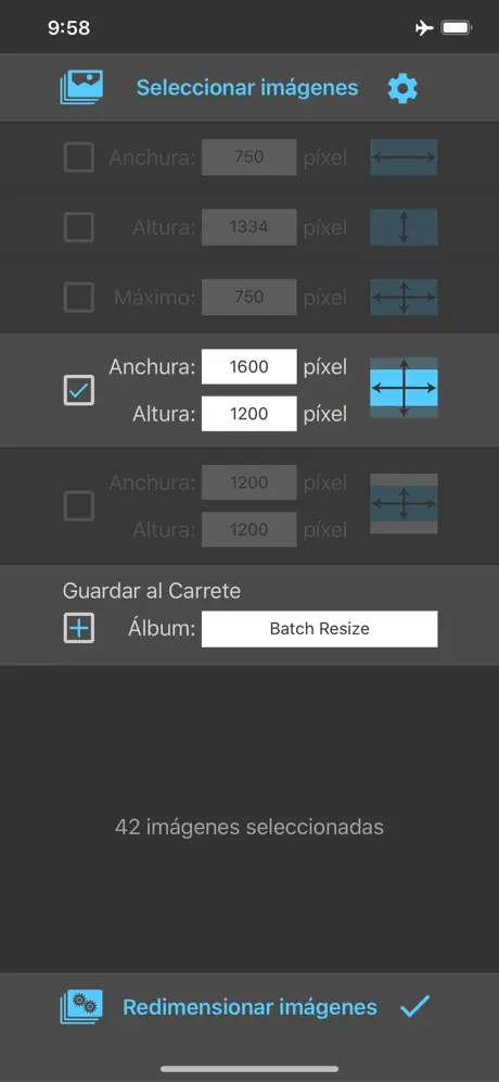 Batch Resize