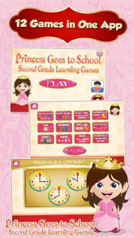 Game screenshot Princess Grade 2 School Games mod apk