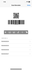 Barcode Scanner & QR code read screenshot #2 for iPhone