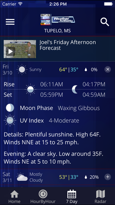 WTVA Weather screenshot 3