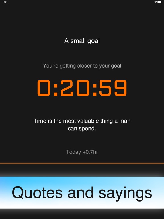 10K Timer - Focus Time Tracker iPad screenshot 5 - Productivity app
