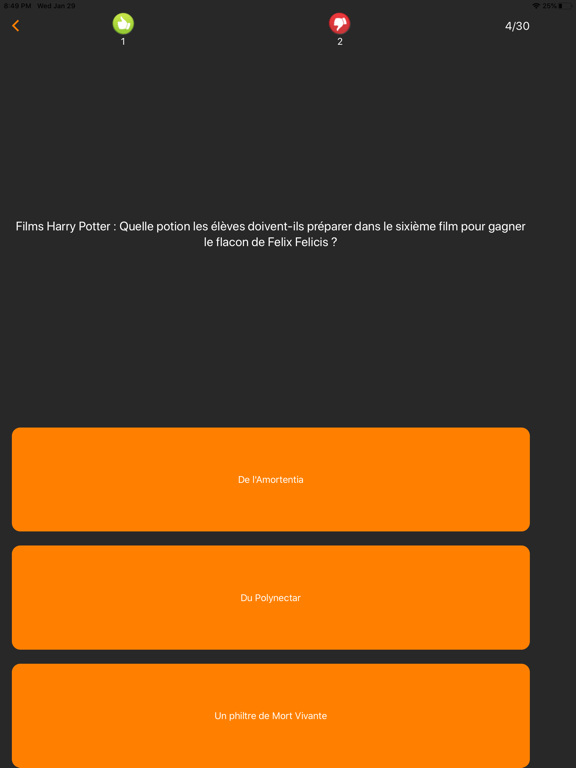 Screenshot #5 pour Défis Quiz Multi-Thèmes