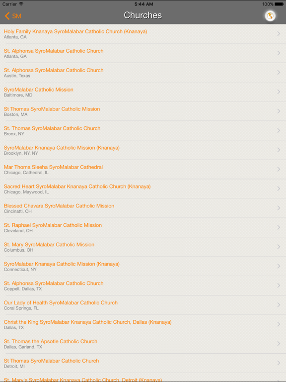 Syro-Malabar iPad screenshot 5 - Lifestyle app