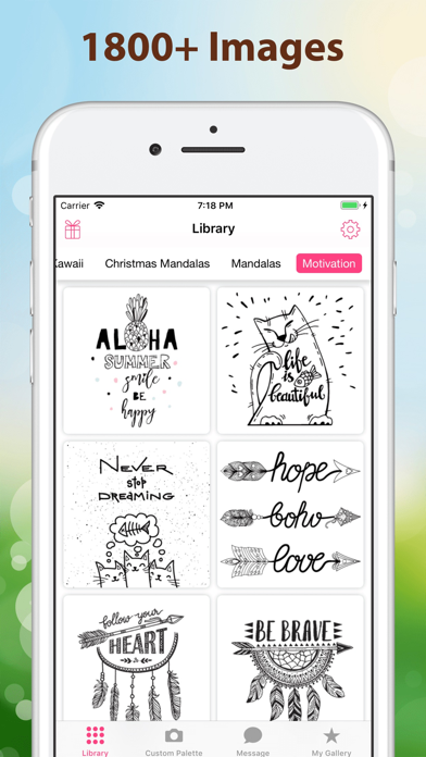 Color4u: Adult Coloring Book Screenshot