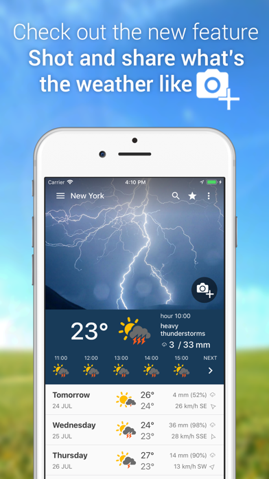 3B Meteo - Weather Forecasts Screenshot